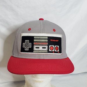 NES Nintendo Controller Snapback Hat Embroidered